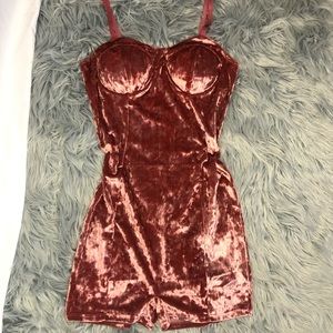 velvet romper